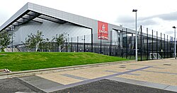Emirates Arena in Glasgow, one of the designated stadiums constructed for the 2014 Commonwealth Games