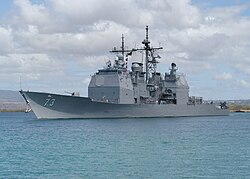 USS Port Royal, a Ticonderoga-class cruiser