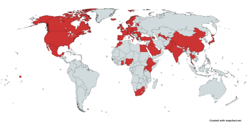 Gatwick Airport passenger destinations