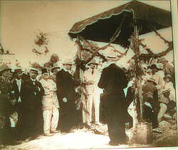 Establishment of the Hebrew University and laying of the cornerstone, 1918
