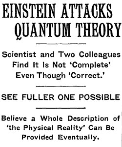 Newspaper headline on 4 May 1935