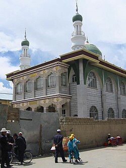 The Lhasa Great Mosque in Tibet