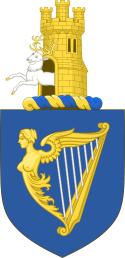 Coat of arms with the crest