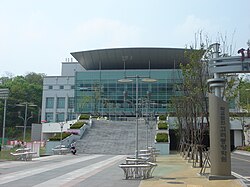 View of the Hwajeong Gymnasium