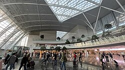 The new ATG terminal is a hub for the high-speed rail (YHT) services.