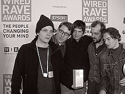 Wilco at the Wired Rave Awards in 2003