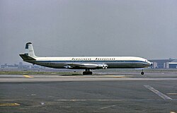 de Havilland DH.106 Comet 4 at New York-Idlewild Airport in 1965
