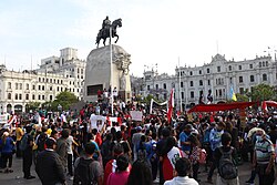 Demonstrations in Lima during the 2022–2023 Peruvian political protests