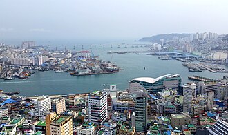 The Port of Busan, South Korea.