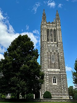 The Cleveland Tower, part of the Princeton University Graduate College