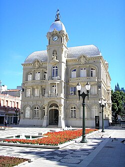 The "Paço Municipal" built in 1916