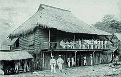 Revolutionary camp at Biak-na-Bato.