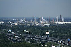 Slovnaft oil refinery in Bratislava