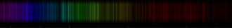 Color lines in a spectral range