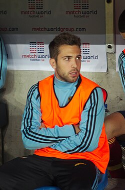 Alba with Spain in 2013