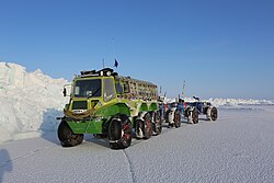 Yemelya, an all terrain Russian amphibious vehicle