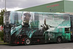 Bus promoting Deathly Hallows – Part 2, 2011