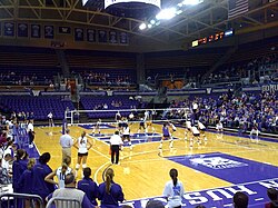 The Hec Edmundson Pavilion hosts basketball and volleyball events