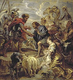 The Reconciliation of Jacob and Esau (1624 painting by Peter Paul Rubens)