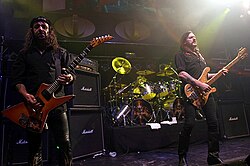 Motörhead are known for the powerful "wall of sound" created by the big stacks of powerful amplifiers