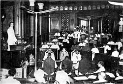 Lord Mountbatten addressing the Chamber of Princes as Crown Representative in the 1940s