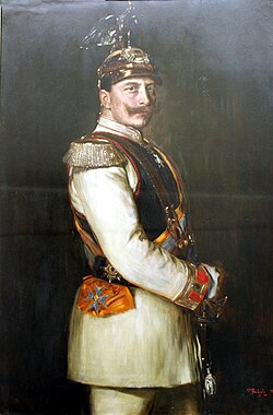 Portrait of Emperor Wilhelm II from 1895