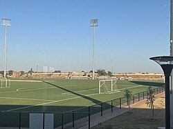 Sportsground at Sol Plaatje University, South Campus.