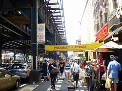 "Little Russia" or "Little Odessa" in Brighton Beach