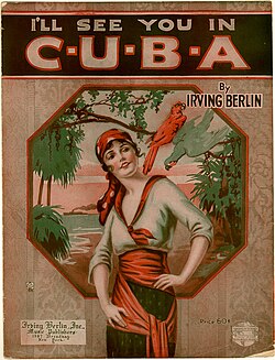 I'll See You in C-U-B-A, cover of 1920 sheet music