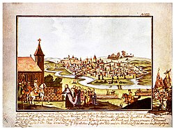 Bucharest (capital of Wallachia) at the end of the 18th century