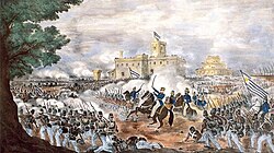 Battle of Caseros, 1852.