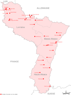 Workers' and Soldiers Councils in Alsace-Lorraine in 1918
