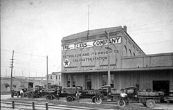 The Texas Company Galveston station, c. 1910–1920