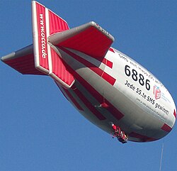 Thermal airship (manufacturer GEFA-FLUG/Germany)