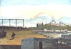 The mass hanging of Irish Catholic soldiers who joined the Mexican army