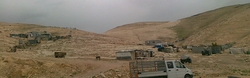 Bedouin encampment in the Negev Desert