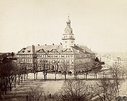 Wolfenbüttel Castle in the mid-19th century