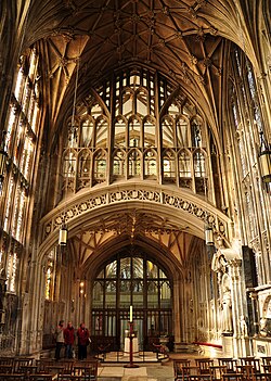 Gloucester Cathedral lady chapel