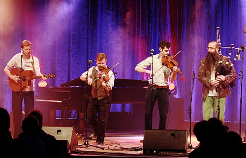 Battlefield Band performing in Freiburg in 2012