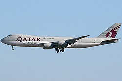 Qatar Airways Cargo Boeing 747-8F