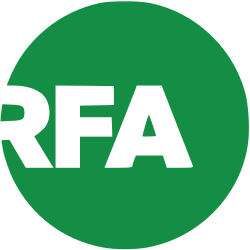 The logo of Radio Free Asia from 2010 to Fall 2021