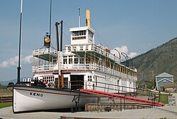 The SS Keno in Dawson City