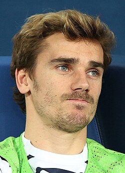 Griezmann with France in March 2018.