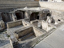 Part of the hammam at the Palace of the Shirvanshahs