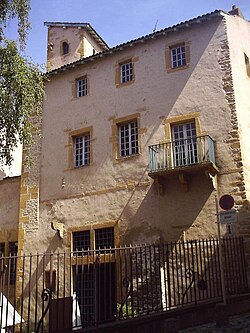 The house of François Rabelais in Metz