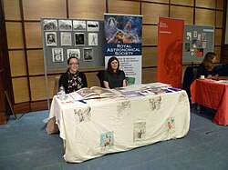 The Royal Astronomical Society at the University of London History Day, 2016.