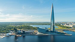 Lakhta Center, the tallest building in Europe