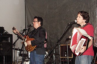 They Might Be Giants performing at Bar None, in Brooklyn, NY, 2006