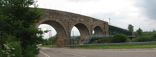 Shin Viaduct, a category A listed structure, crossing the Kyle of Sutherland[38]