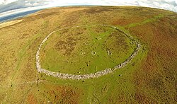Grimspound on Dartmoor, a late Bronze Age settlement
